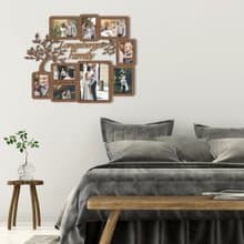 Personalized family tree photo gallery Wall mounted picture frame collage