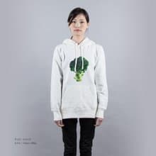 やおや ブロッコリー ユニセックス パーカー ユニセックスXS〜XXLサイズ Tcollector
