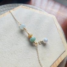 兔寶設計//翡翠手鍊、復古、古著、緬甸翡翠、天然翡翠