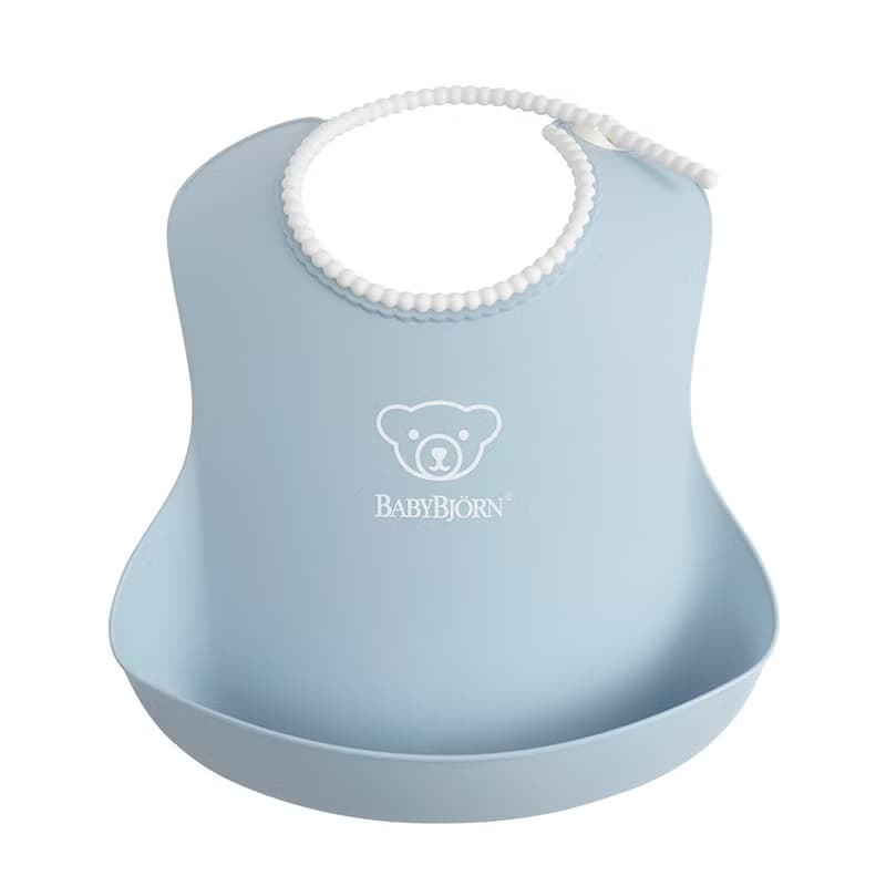 【BabyBjörn】軟膠珠邊防屑圍兜-4色選擇