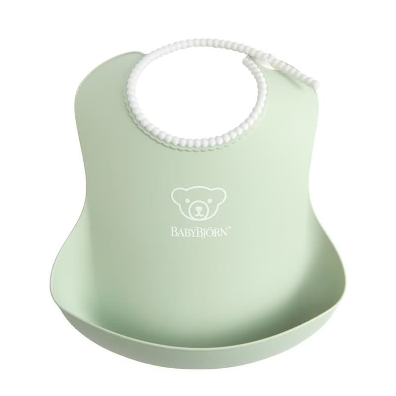 【BabyBjörn】軟膠珠邊防屑圍兜-4色選擇