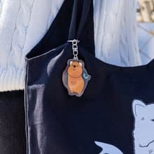 幸福滿滿短尾矮袋鼠鎖匙扣