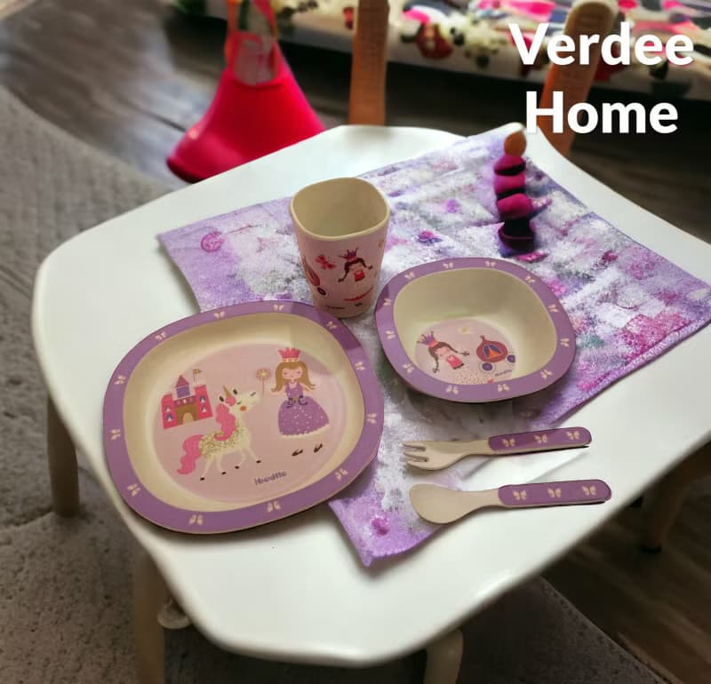 竹纖維兒童餐具