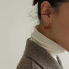 海洋系列 / VASS09 耳環 / 耳夾可 樹脂 可愛 送禮 情人節