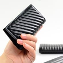 【即期特惠】立體革紋名片夾隨機色