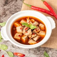 【祥和蔬食】麻辣臭豆腐 (520g)-全素 麻辣