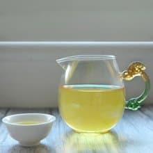 龍形玻璃琉璃柄大龍蛋茶海 | 琉璃把手 | 精美玻璃杯 | 公道杯