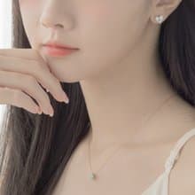 【水瓶座生日石】天河石 Amazonite 天然石項鍊 韓國製造