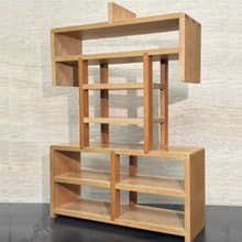 富貴盈門-富櫃 原木 漢字櫃 文創 榫接  精品 展示櫃