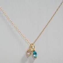 K10 Birthstone Necklace  誕生石項鍊