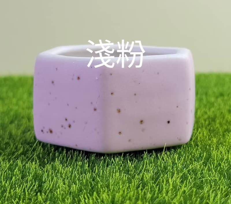 冷瓷土/黏土花藝-千日紅小盆栽/送禮