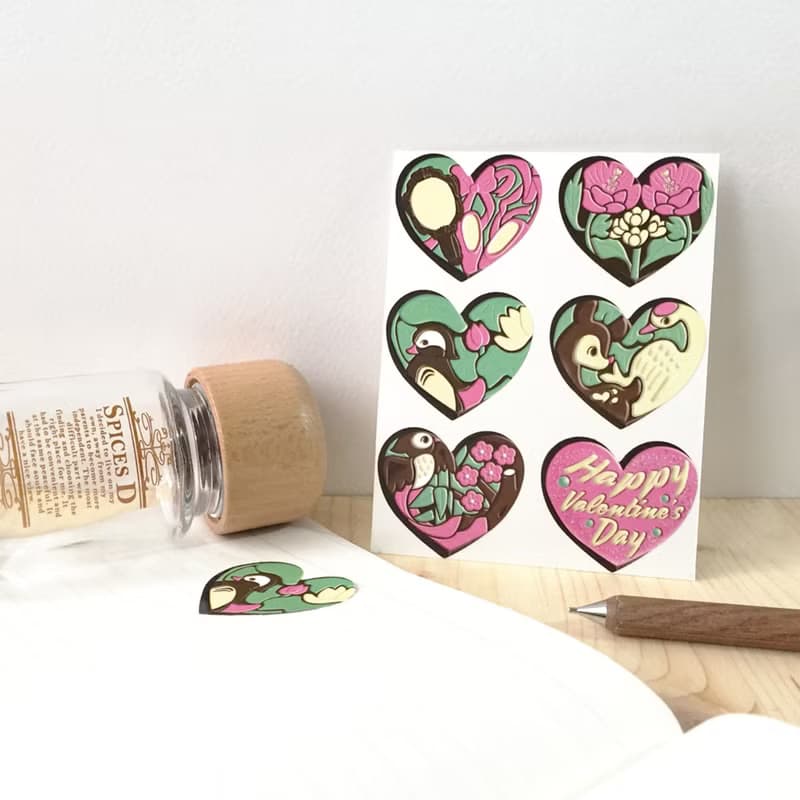 造型貼紙-吉言蜜語情人巧克力