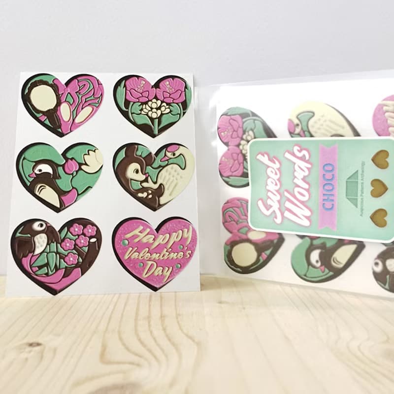 造型貼紙-吉言蜜語情人巧克力