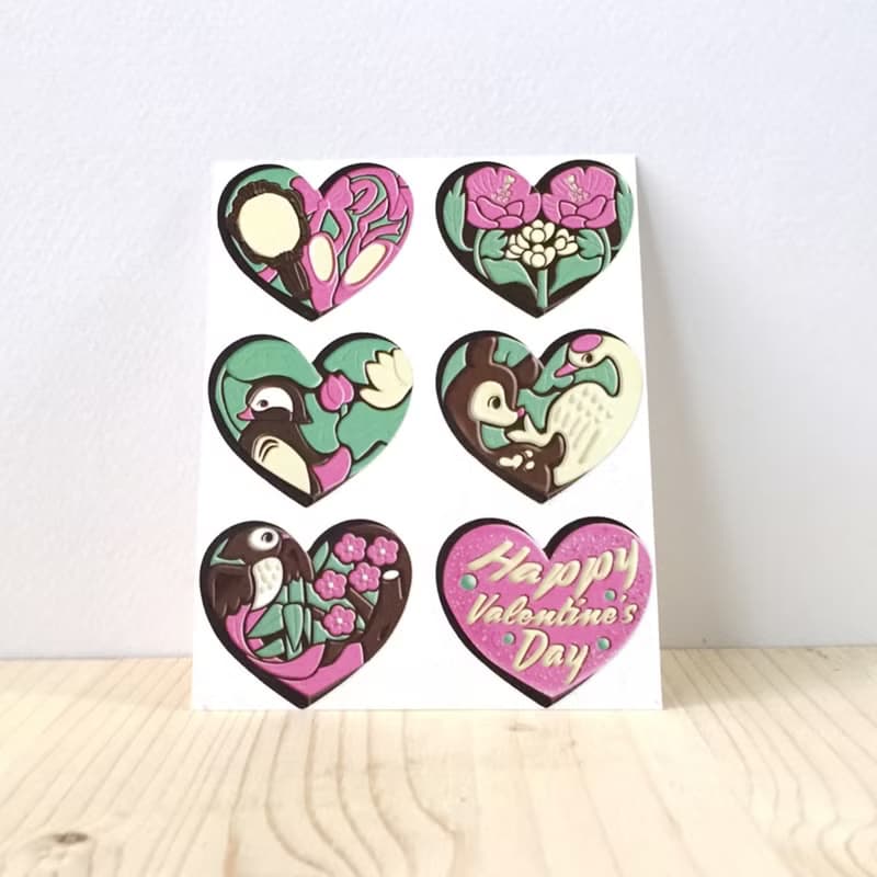 造型貼紙-吉言蜜語情人巧克力