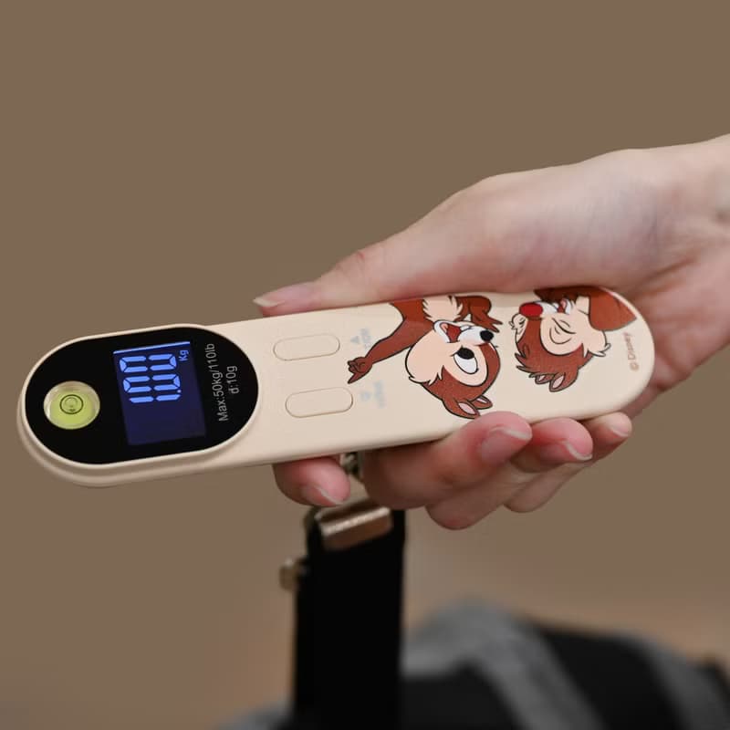 【旅遊智慧幫手】奇奇蒂蒂系列水平儀行李電子秤