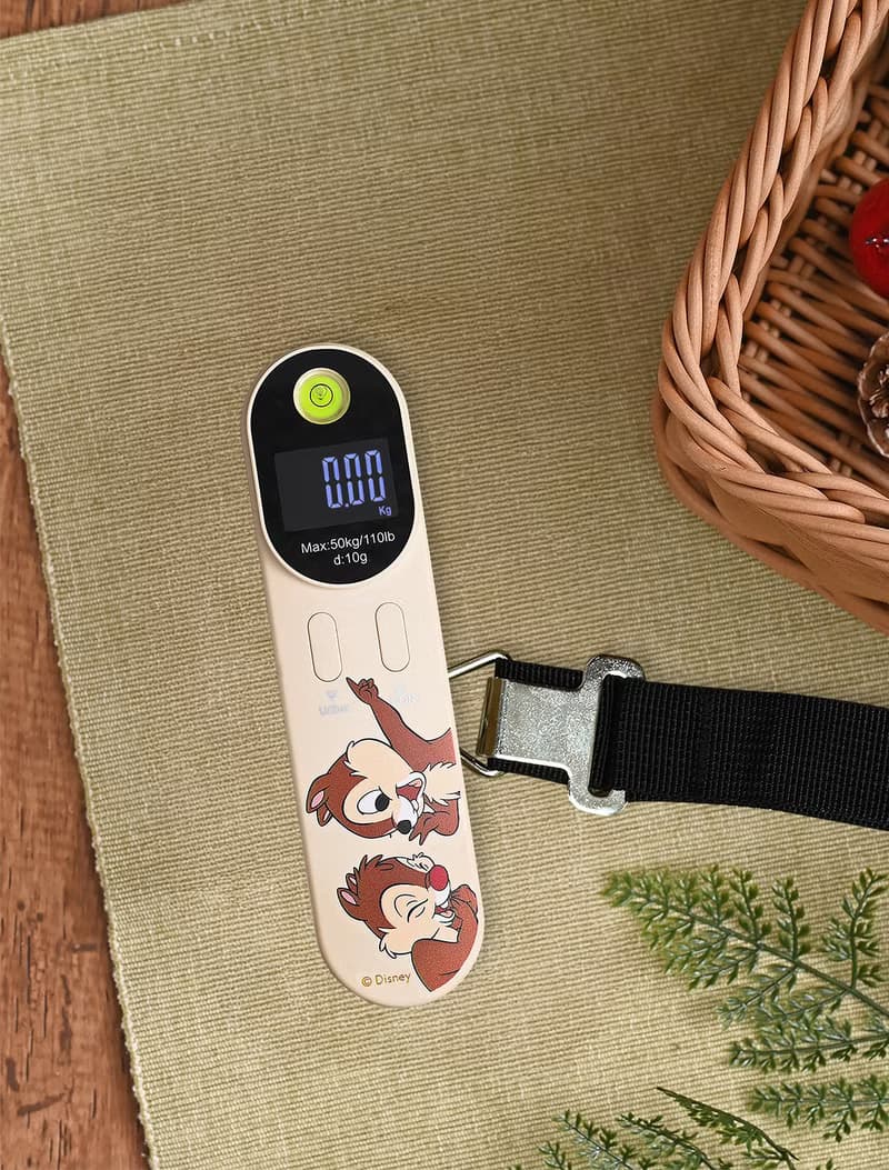 【旅遊智慧幫手】奇奇蒂蒂系列水平儀行李電子秤