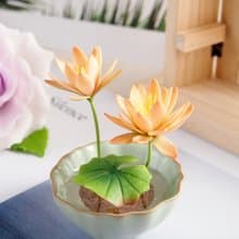 冷瓷土/黏土花藝-睡蓮小盆栽/送禮