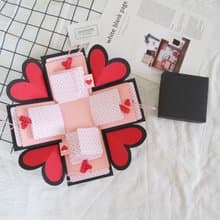 Sweet Home 禮物盒卡片－星空花園 - 手工卡片/爆炸盒子/情人節