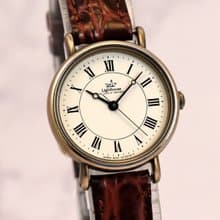 CITIZEN Lighthouse 女性用腕時計 クォーツ 25mm径 ローマン数字 文字盤 レザーベルト Cal.6031 手錶 古董錶 復古手錶