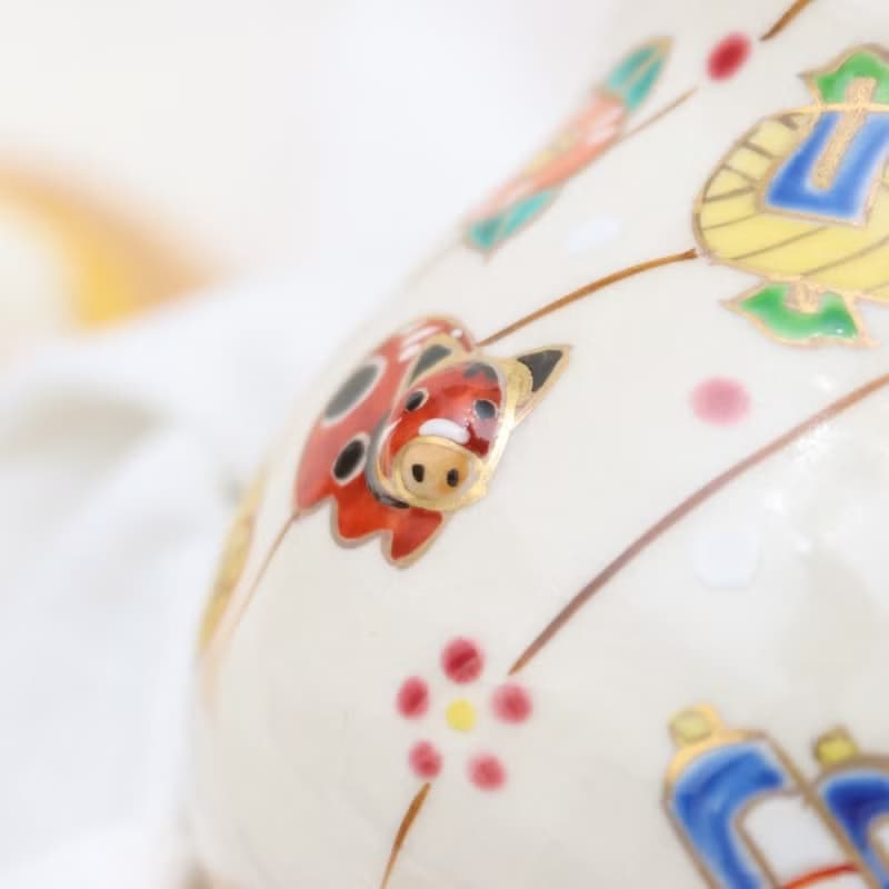 京燒立體馬克杯 - 赤牛