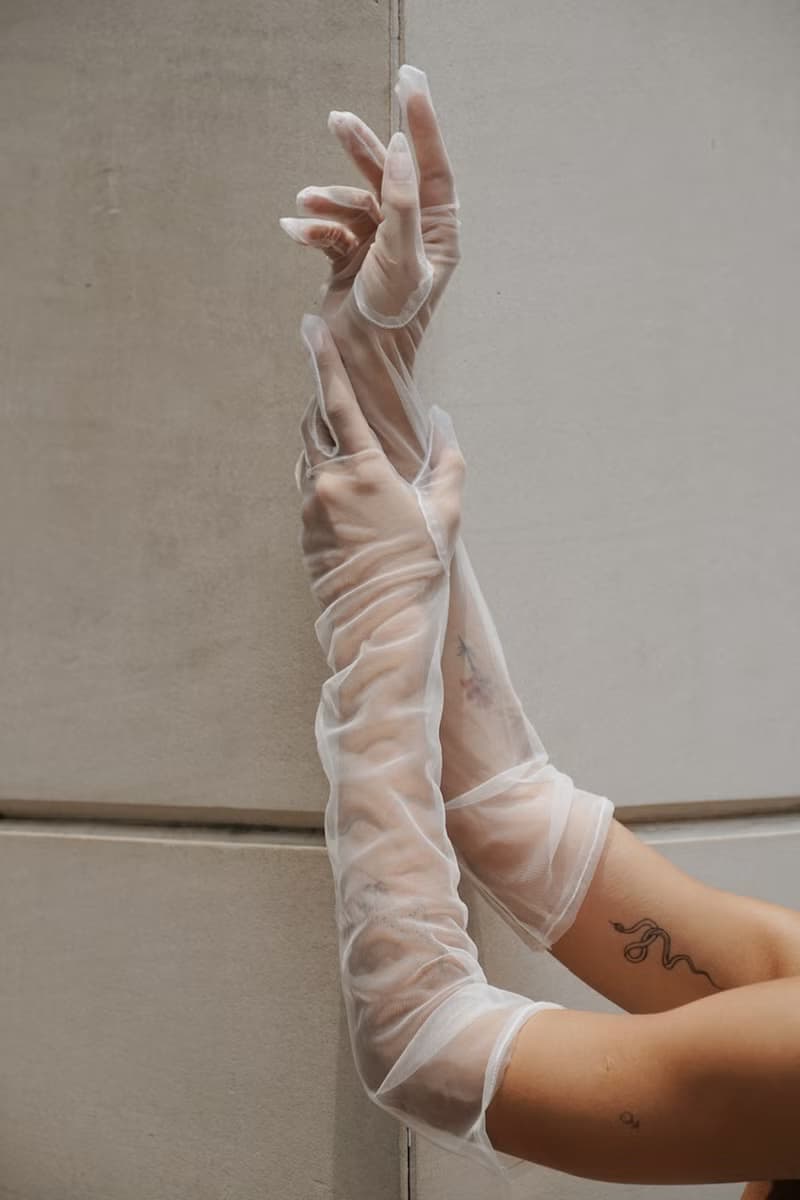 Less is More bridal gloves by Klara Love
