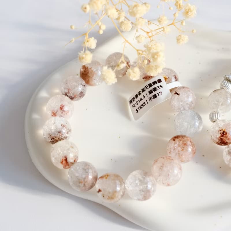 Amelia Jewelry丨半盆綠幽靈手鍊丨紅幽靈手鍊丨雪花幽靈