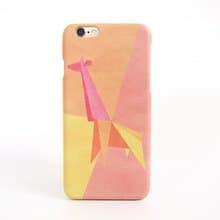 Geometric Giraffe (Pink/Orange) iPhone case 手機殼 เคสยีราฟ