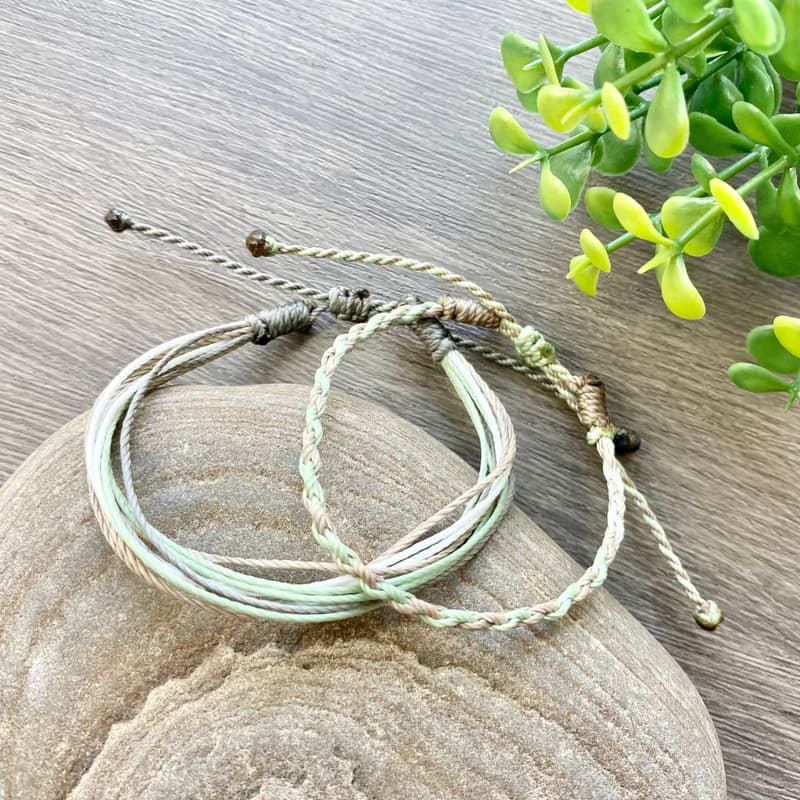 青藻 | 手工防水蠟線 | 休閒時尚