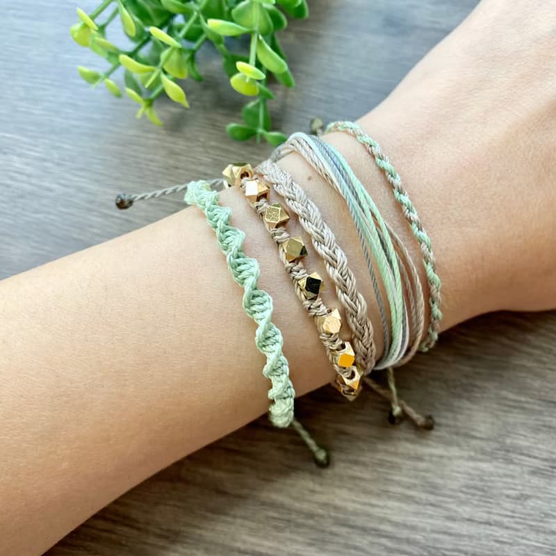 青藻 | 手工防水蠟線 | 休閒時尚