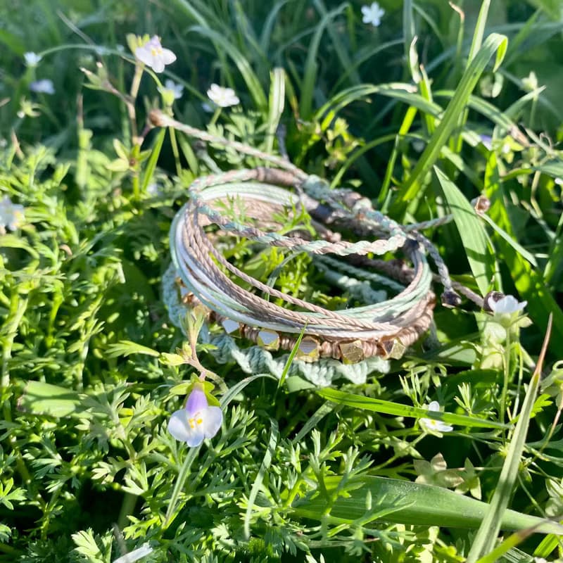 青藻 | 手工防水蠟線 | 休閒時尚