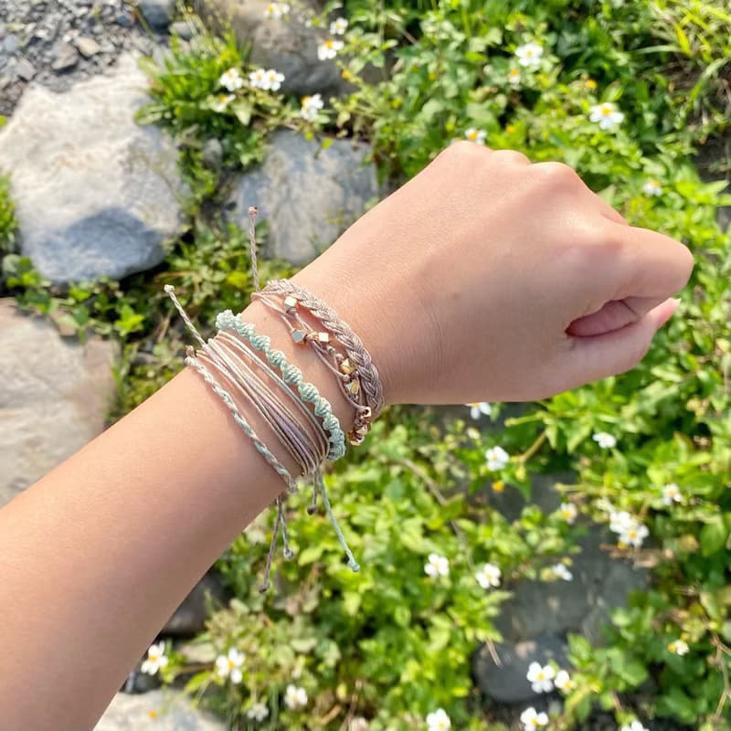 青藻 | 手工防水蠟線 | 休閒時尚