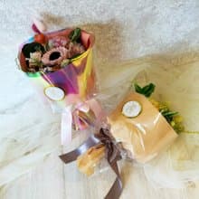 *霓與虹*日式小花束 情人節花束 七夕花束 畢業花束 乾燥花束