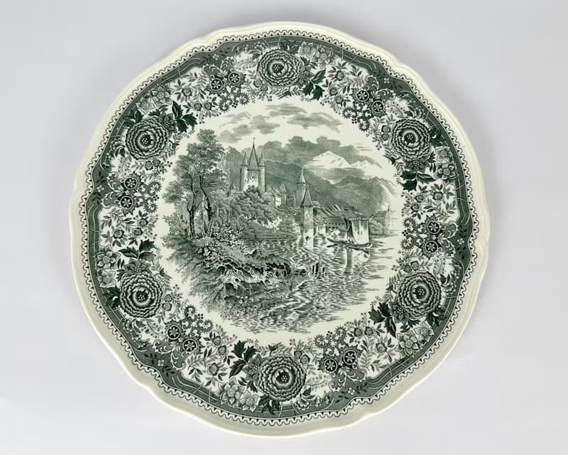 Villeroy & Boch 甜點沙拉盤布爾根蘭綠色拼盤