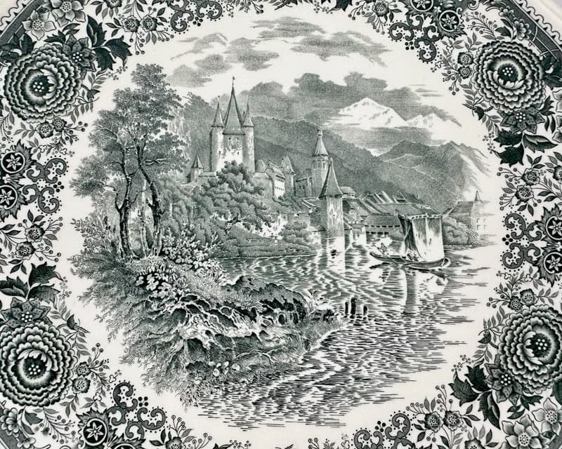 Villeroy & Boch 甜點沙拉盤布爾根蘭綠色拼盤