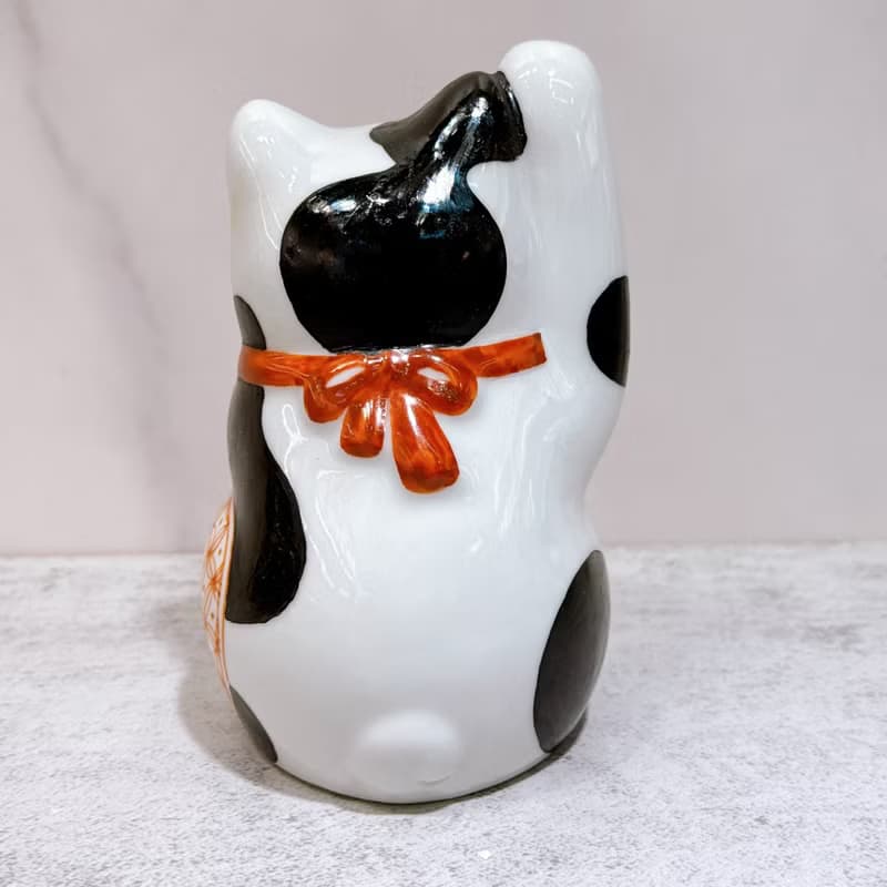 【繪彩迎福】日本九谷燒招財貓 | 色繪