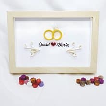 結婚交往紀念相框