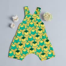 包屁鬆緊吊帶(短)褲-和風14 包屁 連身 嬰幼 彌月禮 短褲 防蚊