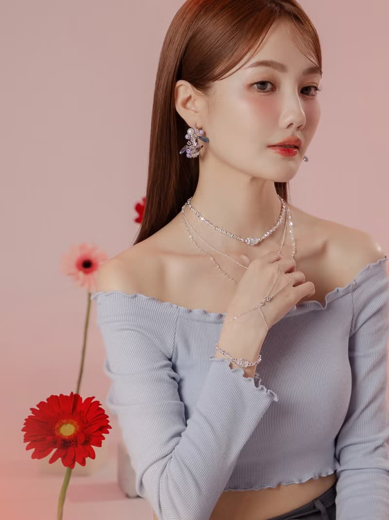 優雅芭蕾舞者。(2way)MUCHAT手作琉璃水晶層次手鍊