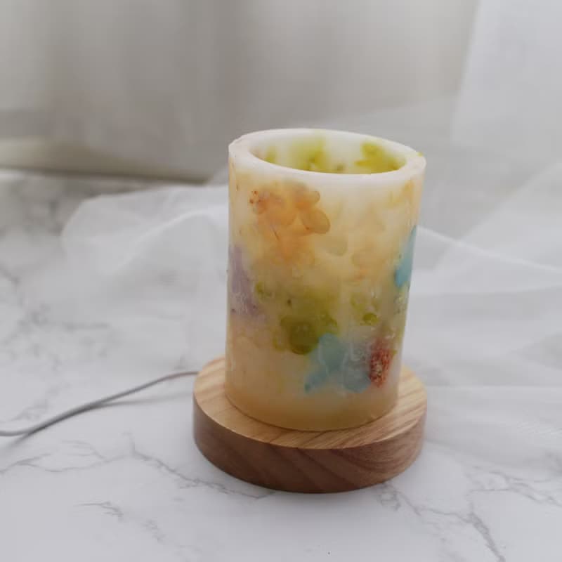 【蕾安柏】自然感花花燈座│婚禮小物│聖誕禮物│生日禮物