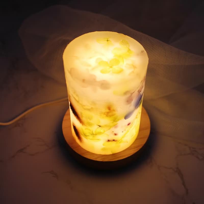 【蕾安柏】自然感花花燈座│婚禮小物│聖誕禮物│生日禮物