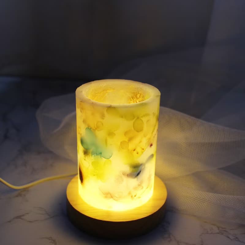 【蕾安柏】自然感花花燈座│婚禮小物│聖誕禮物│生日禮物