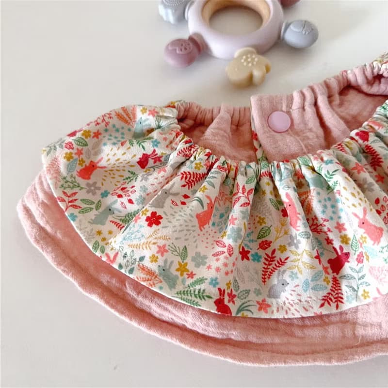 薄荷草兔 豪華彌月禮盒 蝴蝶枕 安撫兔 嬰兒被 荷葉圍兜