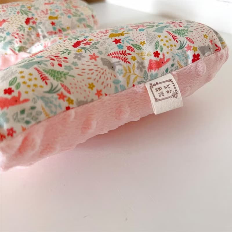 薄荷草兔 豪華彌月禮盒 蝴蝶枕 安撫兔 嬰兒被 荷葉圍兜