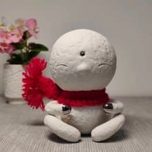【靜心沙彌】禪意擺飾雕塑 居家療癒陶藝擺件