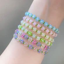Beaded Flower Bracelet Collection 2 (13-21cm)