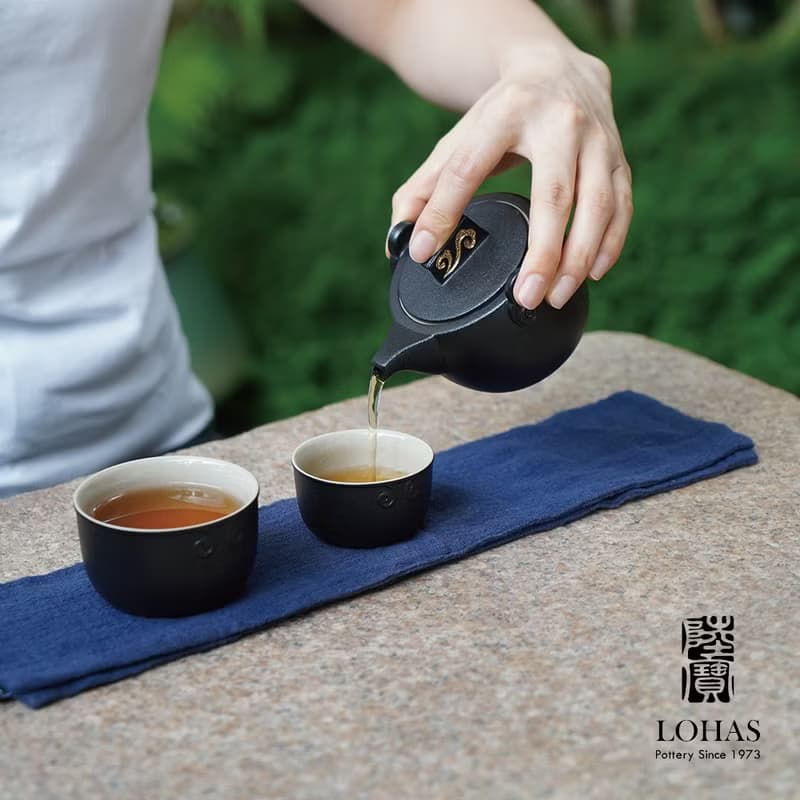 陸寶 稱心如意 旅行組 1壺2杯+便攜盒 旅行茶具