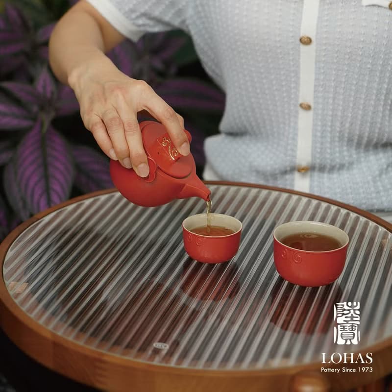 陸寶 稱心如意 旅行組 1壺2杯+便攜盒 旅行茶具