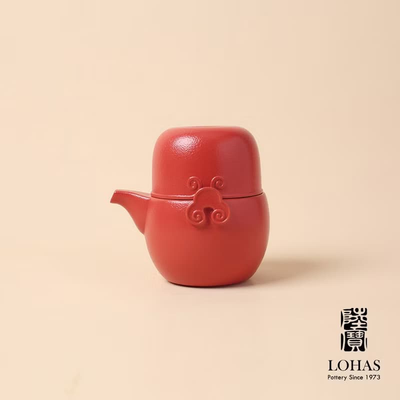 陸寶 稱心如意 旅行組 1壺2杯+便攜盒 旅行茶具