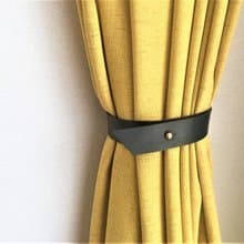 皮革窗簾綁帶//簡約主義//家居裝飾//窗簾//窗簾綁帶