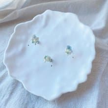 TeenyTinyCraft | 星骸•藍星 手工耳骨夾